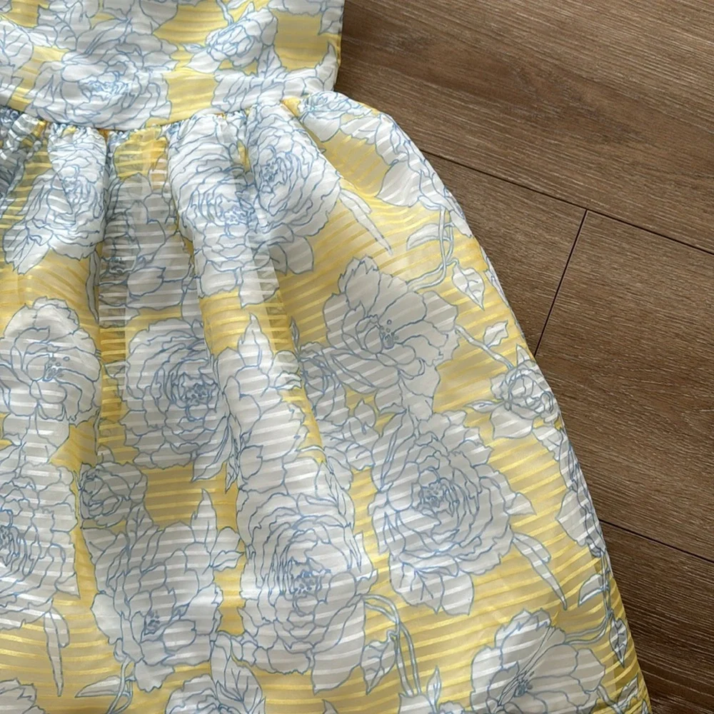 NWOT Janie and Jack dress with tulle lining - Picture 3 of 6